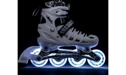 NH10905 4w1 INLINE/ICE-SKATES NILS EXTREME - Pink