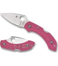 Nóż składany Spyderco C28FPPNS30V2 Dragonfly 2, Różowy