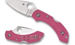 Nóż składany Spyderco C28FPPNS30V2 Dragonfly 2, Różowy