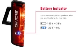 Tylne światło Sigma Blaze RL LED + światło hamowania USB