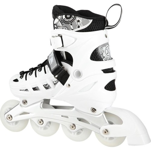 NH10905 4w1 INLINE/ICE-SKATES NILS EXTREME - Black