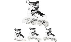 NH10905 4w1 INLINE/ICE-SKATES NILS EXTREME - Black