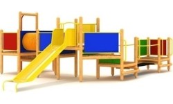 Drewniany plac zabaw dla dzieci Model 0401D
