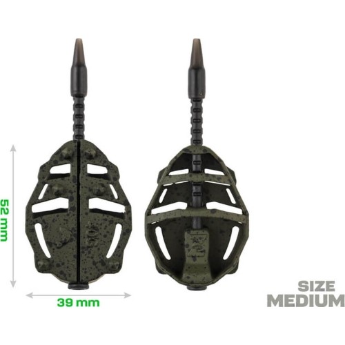 ZFISH Method Feeder Spider Medium Set 40,50g + foremka