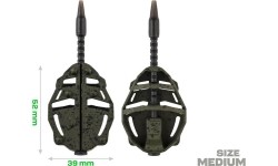 ZFISH Method Feeder Spider Medium Set 50,60g + foremka