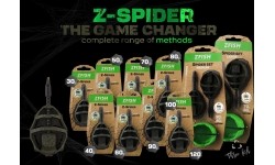 Zestaw koszyczków ZFISH Method Feeder Spider Large 70, 80 g + forma