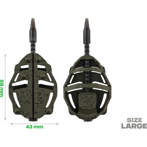 ZFISH Method Feeder Spider Duży Zestaw 90,100g + Forma