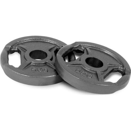 Zestaw żeliwnych talerzy olimpijskich KROON 5–25 kg - 5 kg