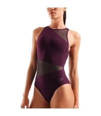 W Mesh Angle Vent Back B Bordeaux 38 - 400