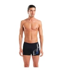 M Graphic Swim Short Black-Royal 100 - 508