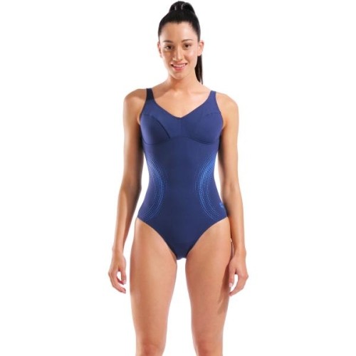 W Shimmering U Back Navy-Royal 38 - 708