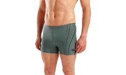 M Double Graphic Swim Short Sage-Black 100 - 605