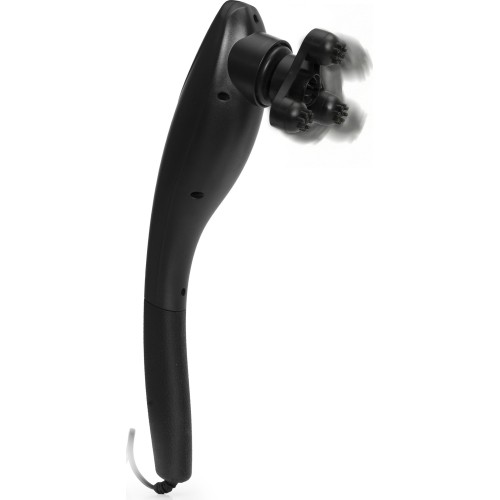 Masażer ręczny wibracyjny do masażu ciała zestaw 5 końcówek 20W ModernHome