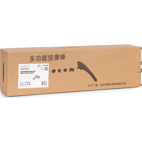 Masażer ręczny wibracyjny do masażu ciała zestaw 5 końcówek 20W ModernHome