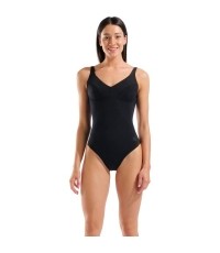 W Victoria U Back Solid Black 38 - 505