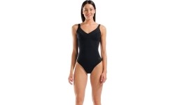 W Victoria U Back Solid Black 38 - 505