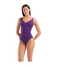 W Victoria U Back Solid Plum 38 - 900