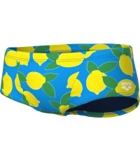 M Lemons Swim Low Waist Short Turquoise Multi 100 - 858