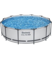 Sufity basenowe 12 ft 366x100 cm SteelPRO 4 w 1 BEST