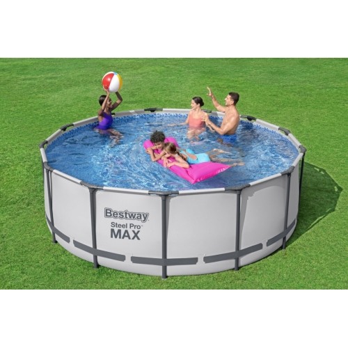 Basen stelażowy 13 FT 396 x 122 cm Steel Pro Max BESTWAY