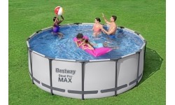 Basen stelażowy 13 FT 396 x 122 cm Steel Pro Max BESTWAY
