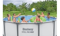Basen stelażowy 14 FT 427 x 122 cm STEEL PRO MAX BESTWAY
