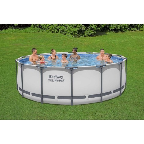 Basen stelażowy 14 FT 427 x 122 cm STEEL PRO MAX BESTWAY