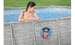 Stelaż basenowy 427 cm x 250 cm x 100 cm, Power Steel Swim VISTA s