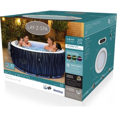 Lay-Z-Spa Hollywood Jacuzzi BESTWAY