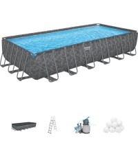 Basen stelażowy 24FT 732x366x132cm APX 365 BESTWAY