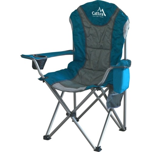 Składane krzesło kempingowe LUCCA niebieskie