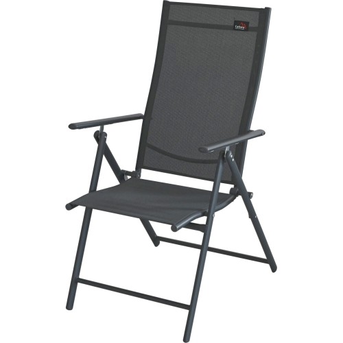 Składane krzesło ogrodowe PULA ciemnoszare