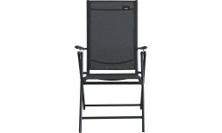 Składane krzesło ogrodowe PULA ciemnoszare