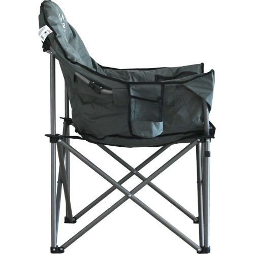 Składane krzesło kempingowe LISBOA antracyt
