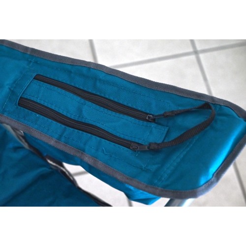 Składane krzesło kempingowe LUCCA niebieskie