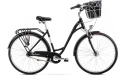 Dviratis Romet Art Deco LUX 2025 czarny