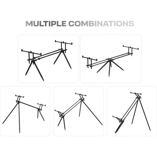 Stojak na wędki ZFISH Rod Pod RodMaster na 4 wędki