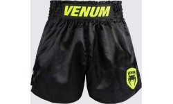 Spodenki Venum Classic Evo Muay Thai - czarny/neon żółty