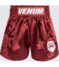Spodenki Venum Classic Evo Muay Thai Shorts - Burgundy