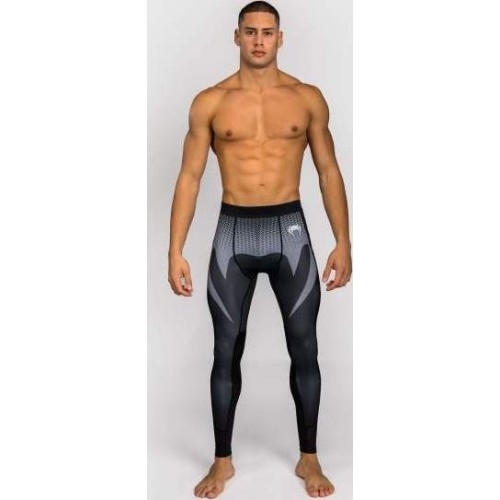 Venum No Gi Spats - czarny/srebrnoszary