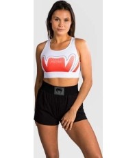 Damski biustonosz sportowy Venum x RWS 2.0 - biały/czerwony