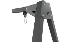 Huśtawka 1-stanowiskowa na łożyskach (stelaż) szeroka PREMIUM MO-015 - Marbo Sport