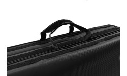 Materac gimnastyczny składany twardy z rzepami 180 x 90 x 5 cm czarny - Marbo Sport