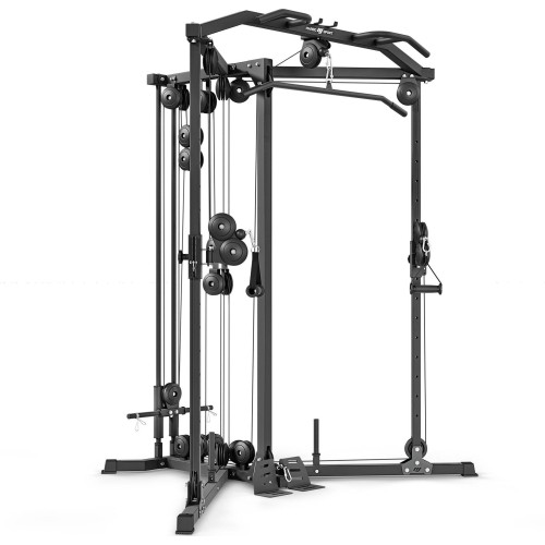 Brama na wolny ciężar z wyciągiem górnym i dolnym MS-W106 2.0 - Marbo Sport