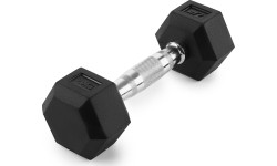 Hantel żeliwny gumowany HEX 2,5 kg – UpForm
