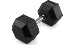 Hantla żeliwna gumowana HEX 25 kg - UpForm