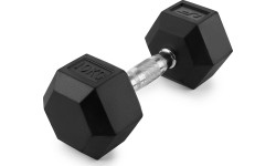 Hantla żeliwna gumowana HEX 10 kg - UpForm