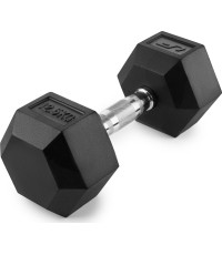 Hantla HEX żeliwna pokryta gumą 12,5 kg, UpForm