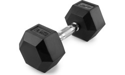 Hantla HEX żeliwna pokryta gumą 12,5 kg, UpForm