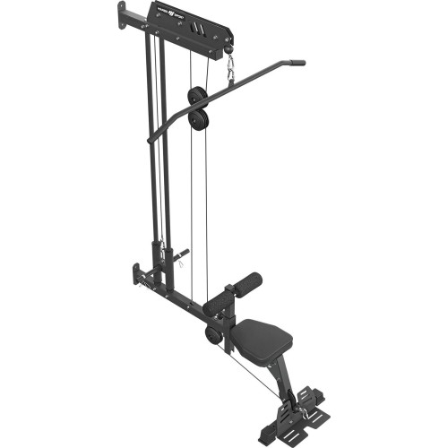 Wyciąg górny i dolny do ściany z siedziskiem i stopami MS-W104 2.0 - Marbo Sport